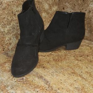 Lane Bryant Black Ankle Booties